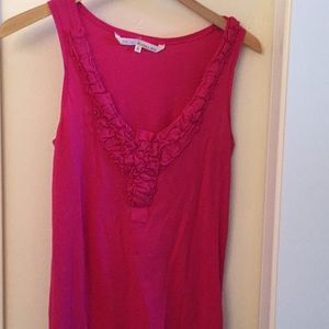 Hot pink tank top